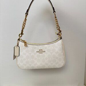 COACH Classic Vintage White Underarm Bag Shoulder Bag